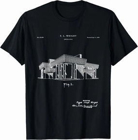 Frank Lloyd Patent t-shirt - unique t-shirt T-Shirt
