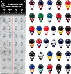 Franklin Sports NHL Goalie Mask Tracker - Micro Mask Tracking - all 32 teams available - Seattle Kraken
