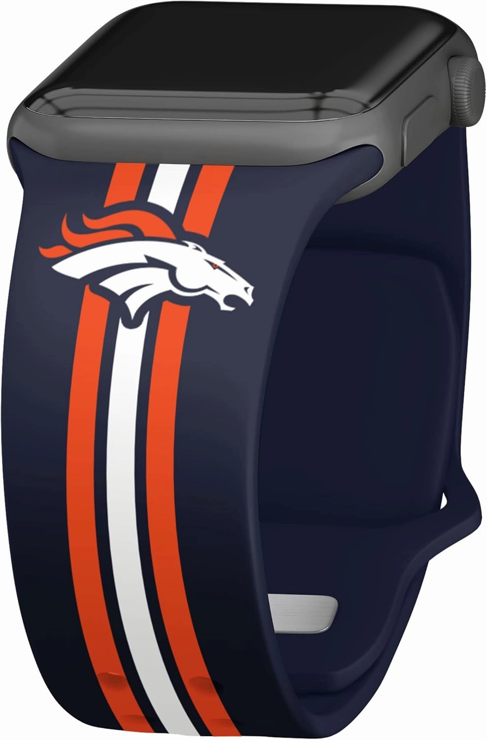 Game Time Denver Broncos HD Watch Band Compatible with Apple Watch