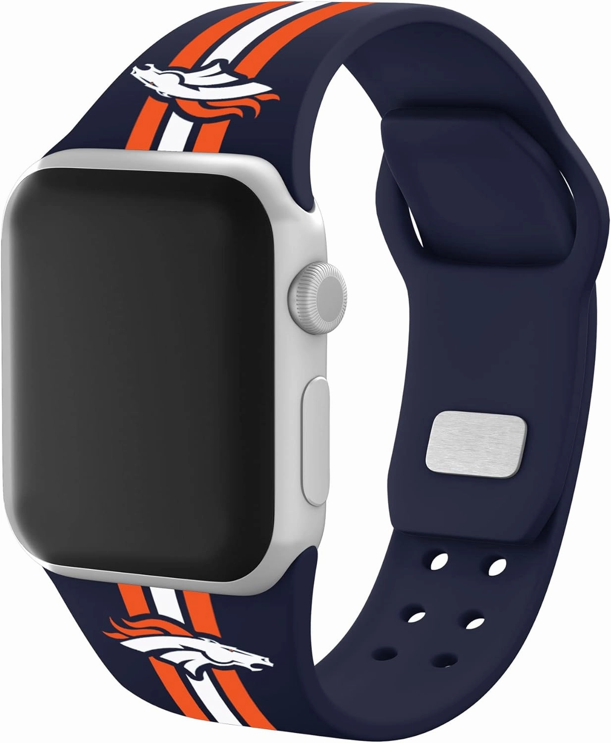Game Time Denver Broncos HD Watch Band Compatible with Apple Watch