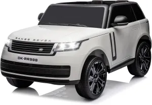GAOMON 24V 2-Seater Licensed Land Rover Ride On Car Toy w/Parent Remote Control, 3 Speeds, Wireless Music, MP3 Player, Electric Car for Kids Ages 37-95M,White