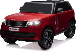 GAOMON 24V 2-Seater Licensed Land Rover Ride On Car Toy w/Parent Remote Control, 3 Speeds, Wireless Music, MP3 Player, Electric Car for Kids Ages 37-95M,Wine Red