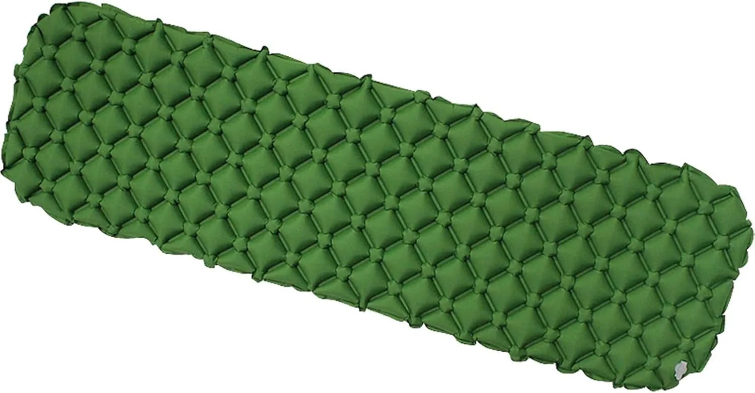 GaRcan Foldable Self Ultra Light Camping Inflating Sleeping Pad Camping Air Mattress Inflatable Sleeping Pad (Orange Ssleeping Pad 195x58x5cm (Blue Sleeping Pad 195x58x5cm)