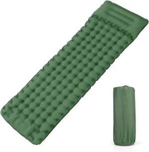 GaRcan Inflatable Sleeping Pad, Compact Air Camping Mat Lightweight Camping Mattress for Backpacking Beautiful Scenery