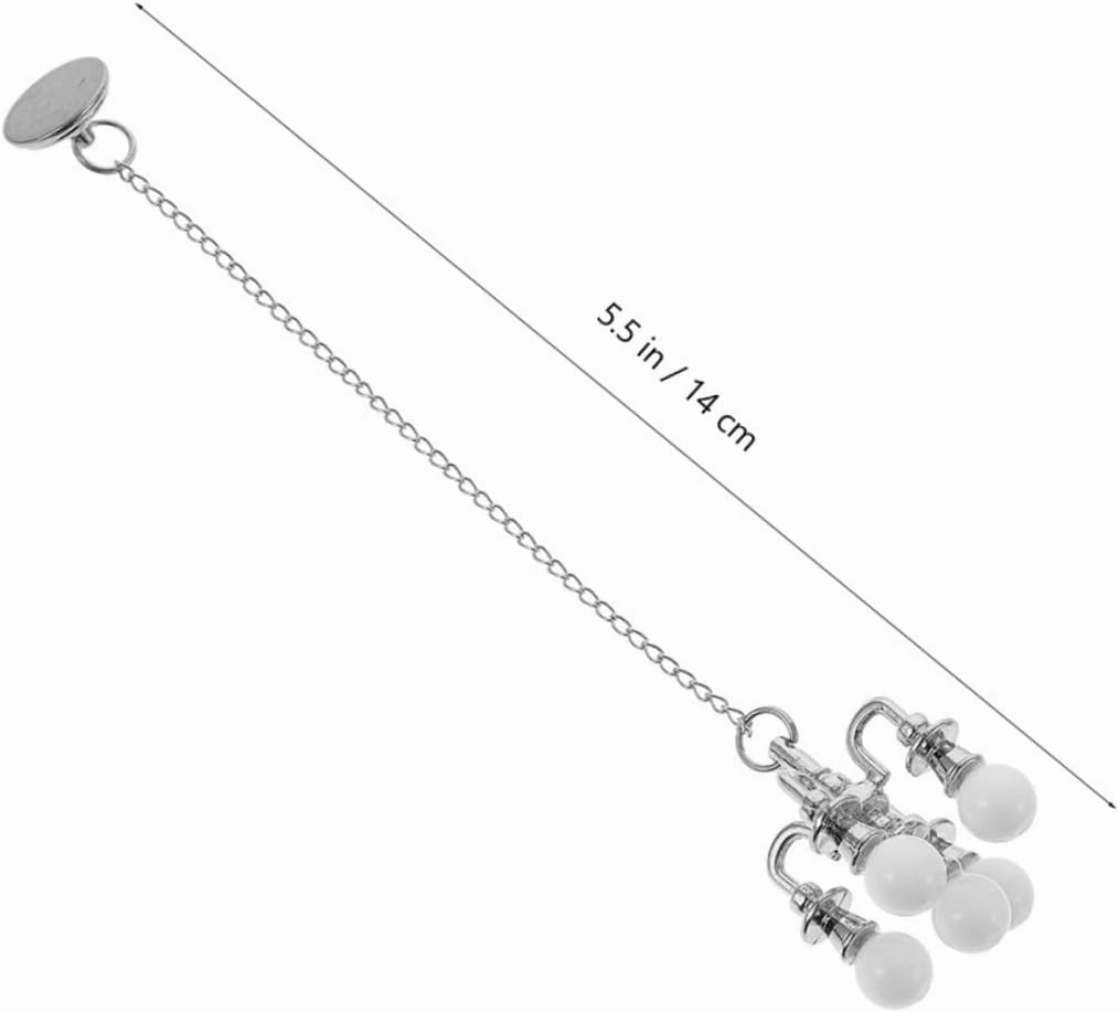 Garneck 5sets 2pcs Miniature Ceiling Lamp Simulation Lighting for Dollhouse Decor Compact Design for Mini House Use Finish Safe and Miniature Decorations 2pcs*5