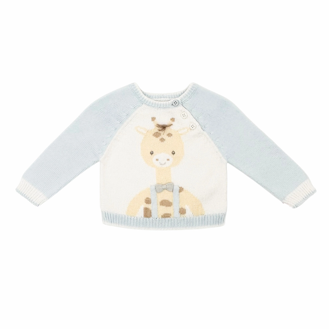 George the Giraffe Knit Sweater