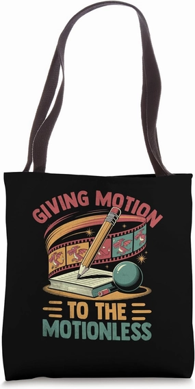 Giving Motion To The Motionless Animation Sketch Animate Tote Bag