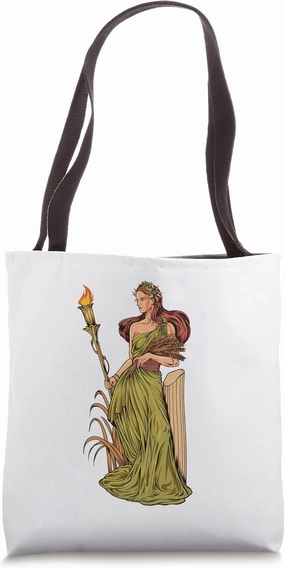 Goddess of Greek mythology - Ceres Demeter Tote Bag