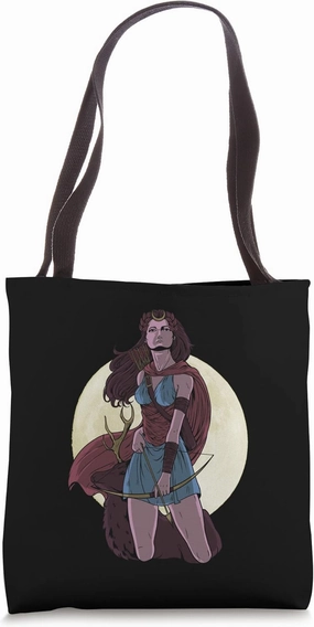 Goddess of Greek mythology - Diana Artemis Tote Bag
