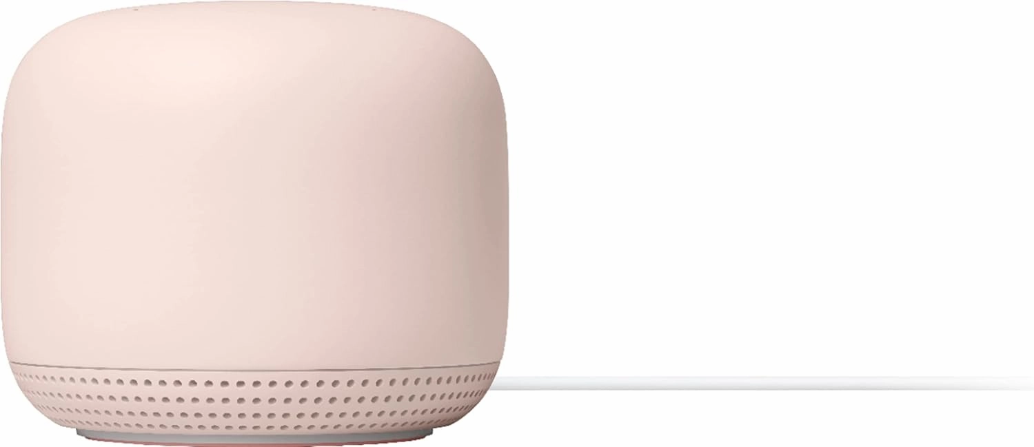Google Nest WiFi - AC2200 (2nd Generation) Router and Add On Access Point Mesh Wi-Fi System (2-Pack, Sand)