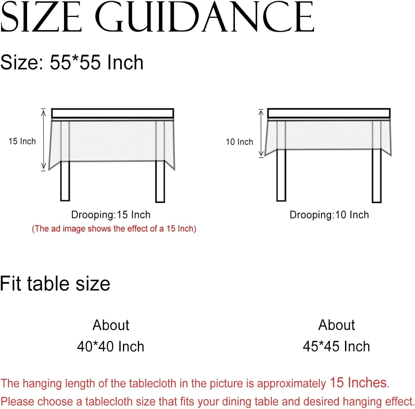 Grayish Green Square Tablecloth,Linen Table Cloth with Light White Flowers Pattern,Heavy Durable Table Cover for Dining Thanksgiving Kitchen Decor Party Banquet Christmas,55"*55"