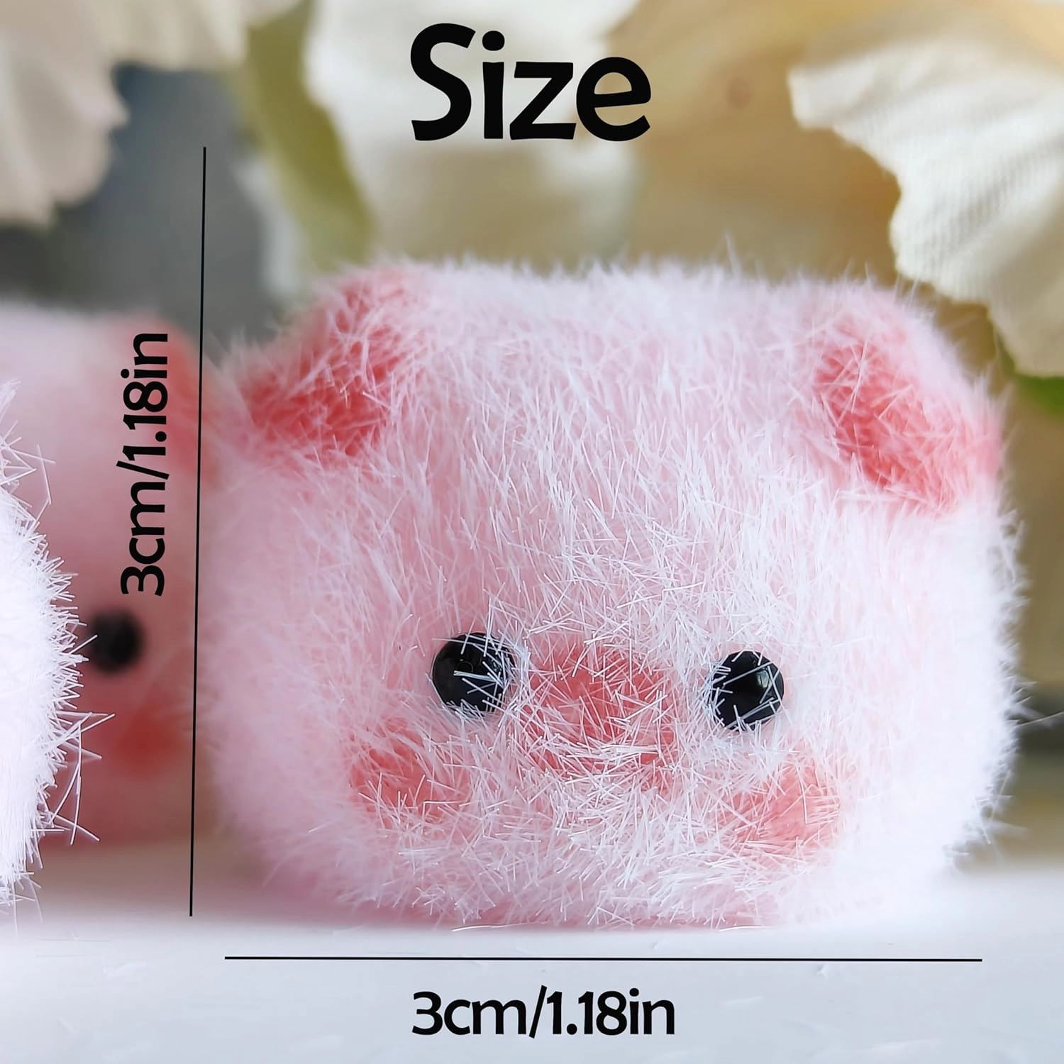 Handmade Squishy Cat Paw Toys, Chick Ultra Soft Squishy Fidget Toys , Cat Paw Squeeze Toys, Stress Relieving Fur Ball OPP Packaging Gifts (Set C)
