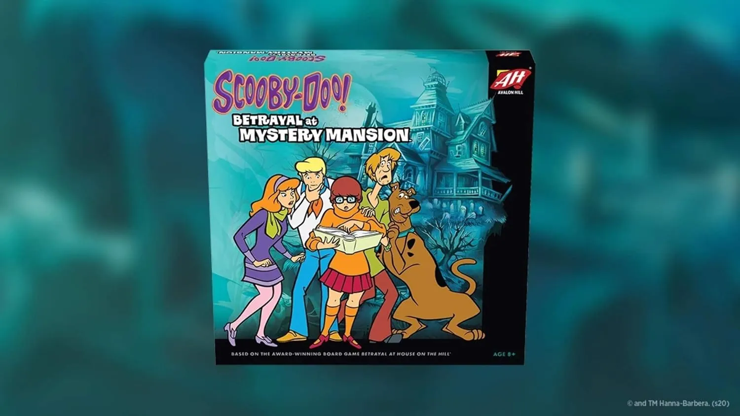 Hasbro Gaming Avalon Hill Scooby Doo in Betrayal at Mystery Mansion | Official Betrayal at House on The Hill Board Game | Ages 8  Black
