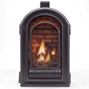 HearthSense A-Series Natural Gas Vent-Free Fireplace Insert - 20,000 BTU, Millivolt Control