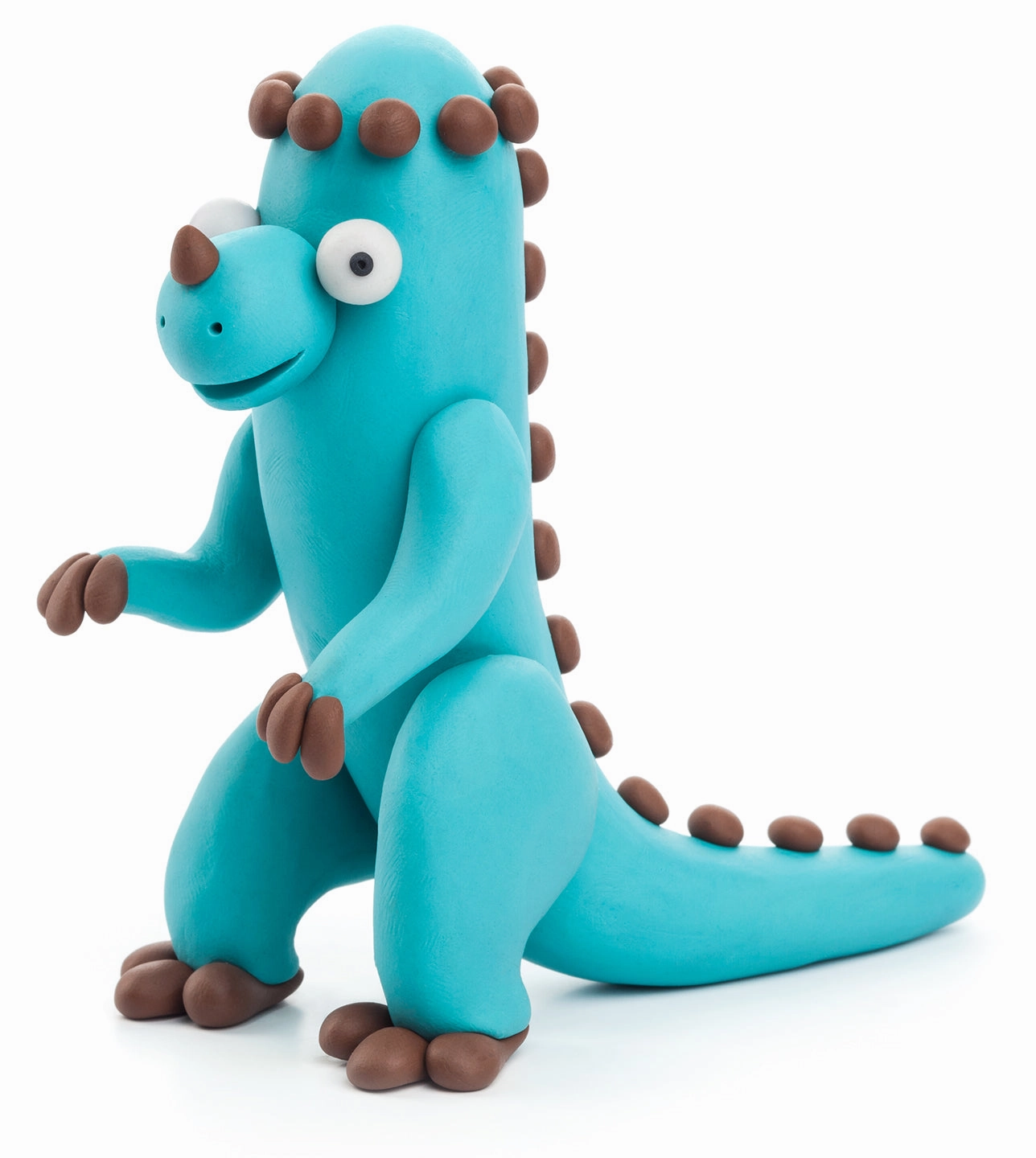 HEY CLAY - DINOS (STEGOSAURUS, PACHYCEPHALOSAURUS, BRACHIOSAURUS), 6 CANS