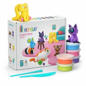 HEY CLAY - FLUFFY PETS, 15 CANS