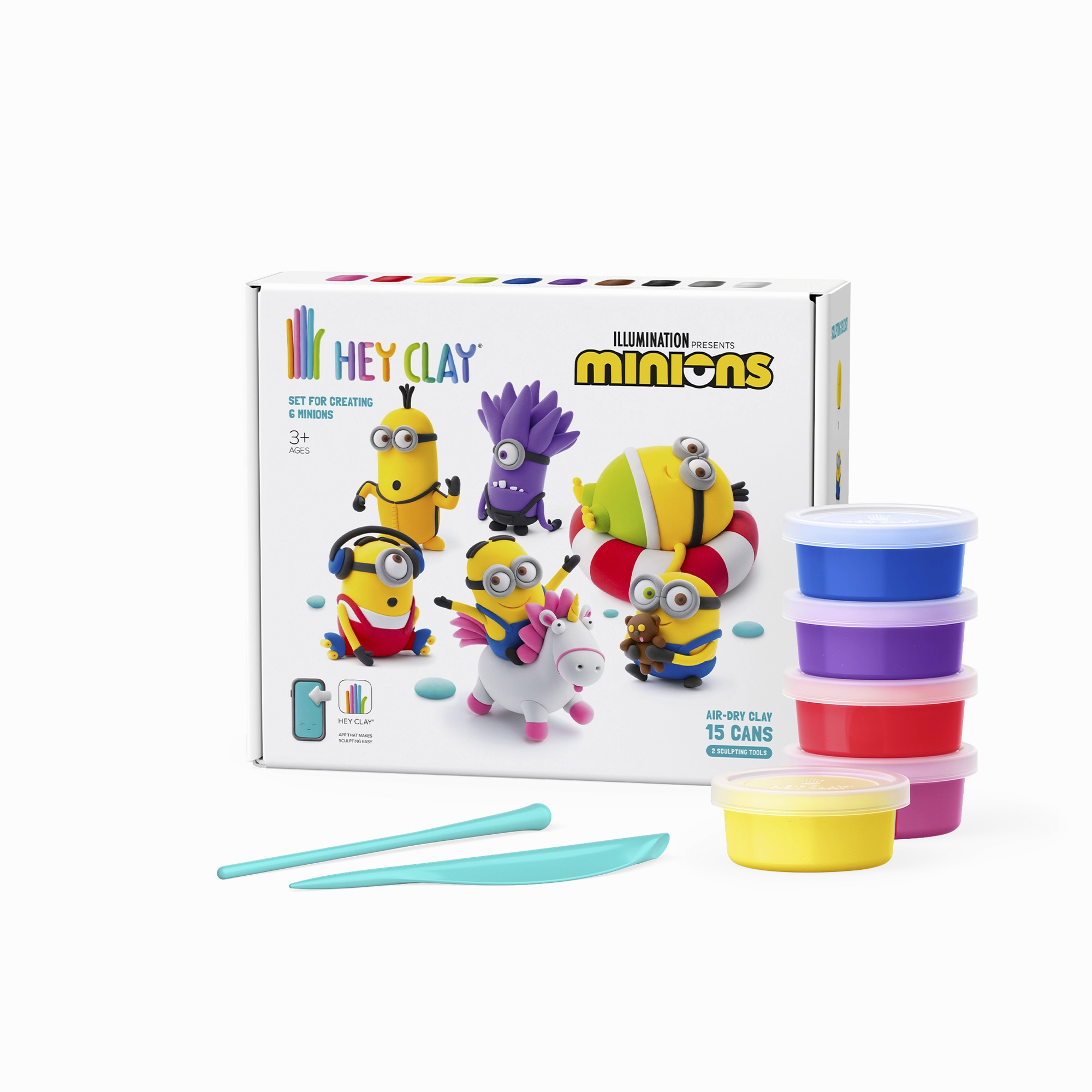 HEY CLAY - MINIONS, 15 CANS