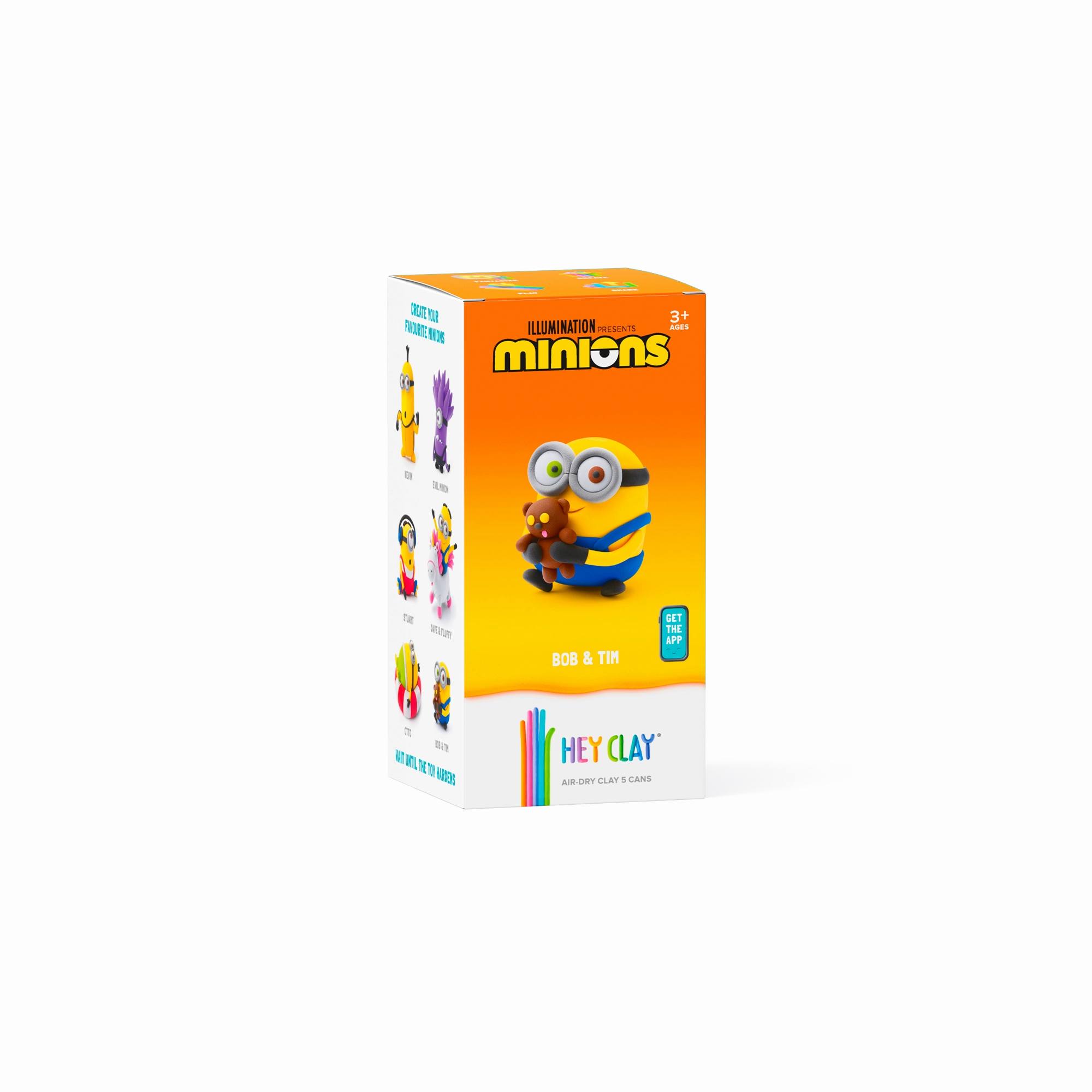 HEY CLAY - MINIONS, BOB & TIM, 5 cans