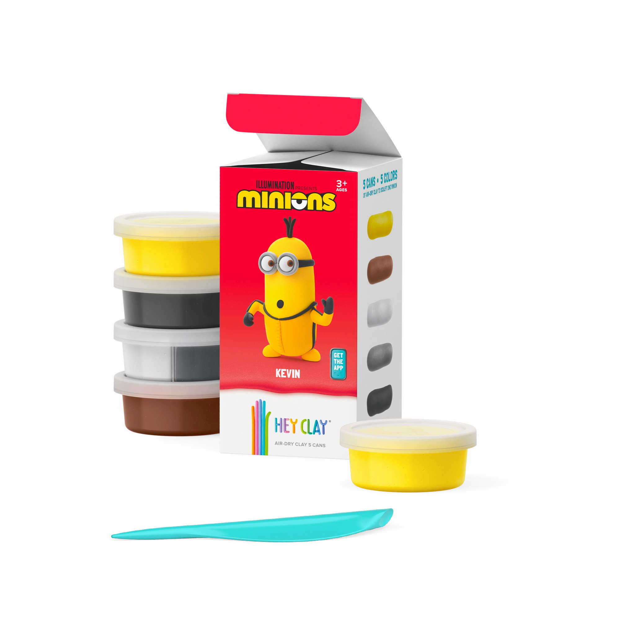 HEY CLAY - MINIONS, KEVIN, 5 cans