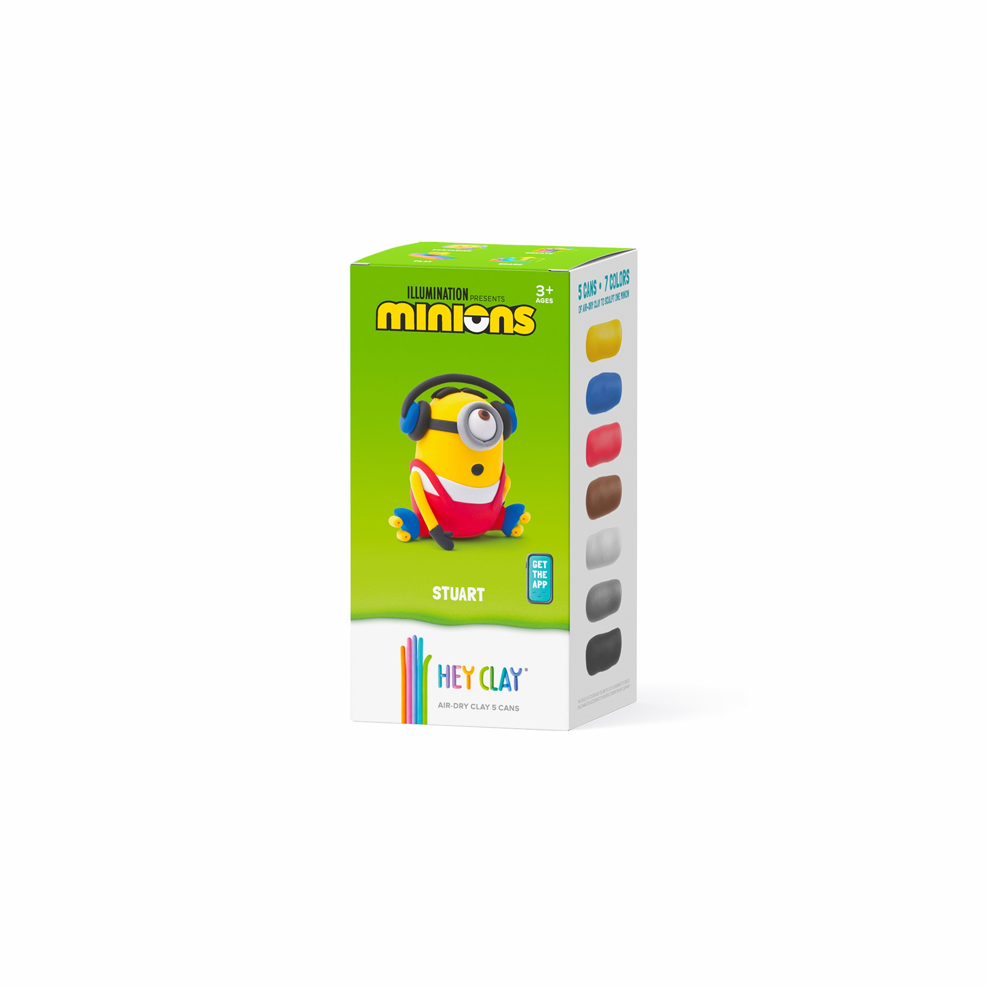 HEY CLAY - MINIONS, STUART, 5 cans