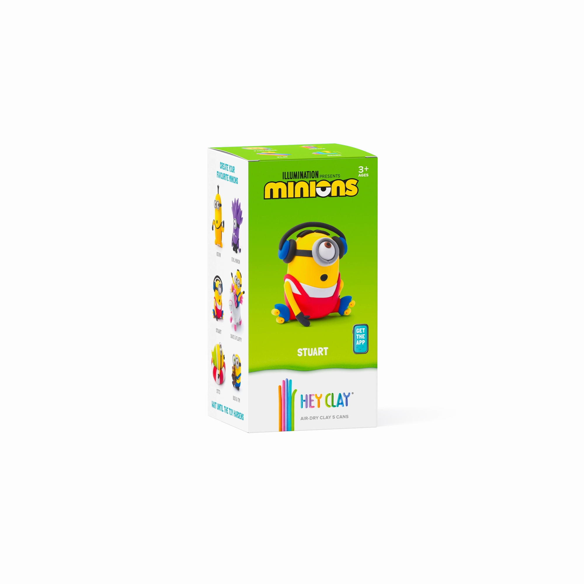 HEY CLAY - MINIONS, STUART, 5 cans