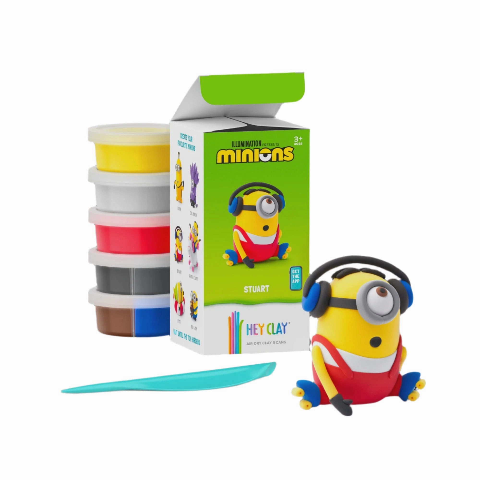 HEY CLAY - MINIONS, STUART, 5  cans