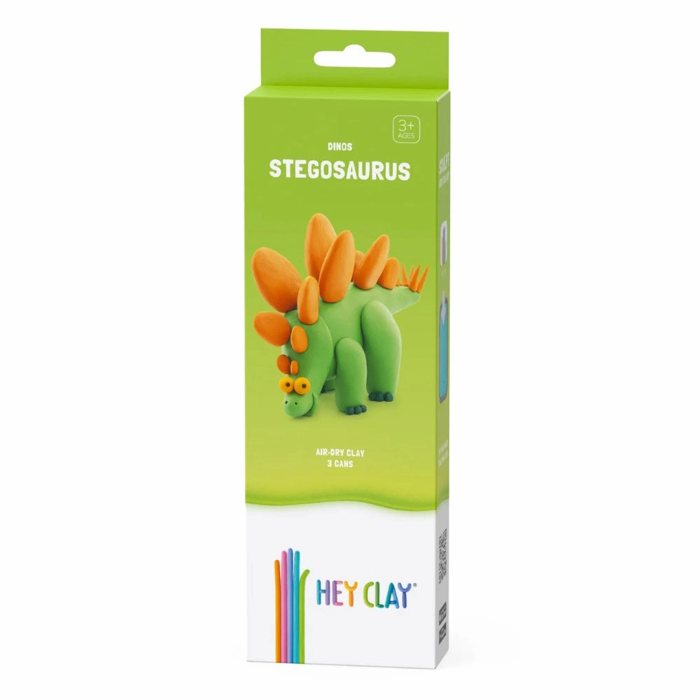 Hey Clay - Stegosaurus, 3 Cans