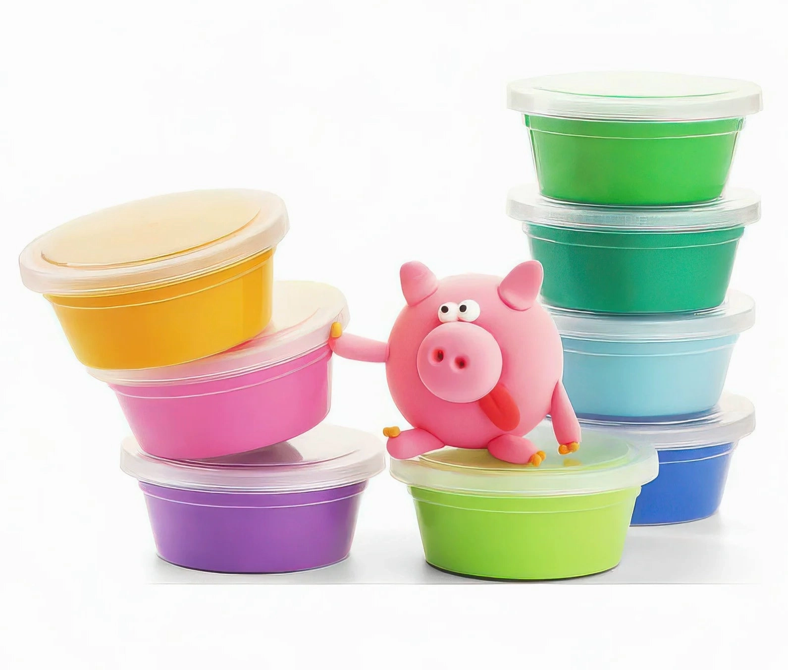 Hey Clay Animals - 6 Cans Set