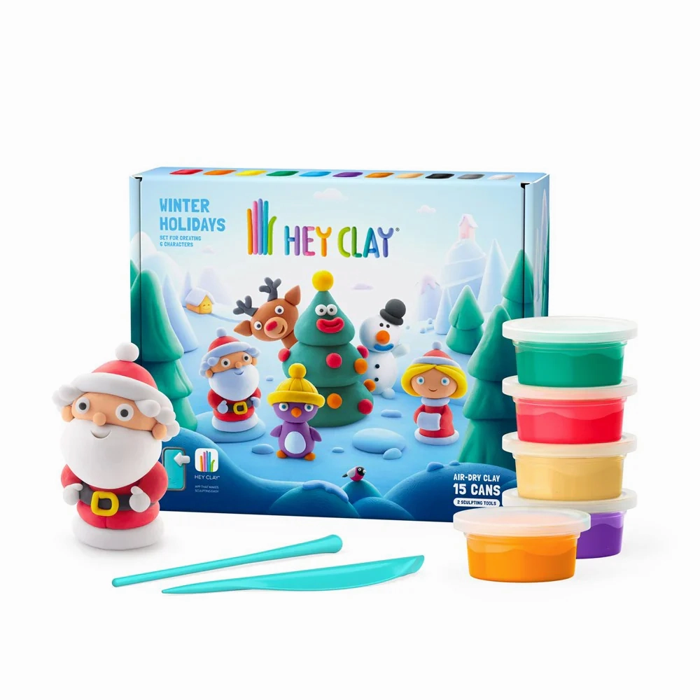 Hey Clay Christmas Winter Holidays Set
