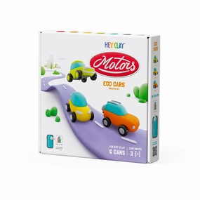 Hey Clay Eco Cars Clay Set