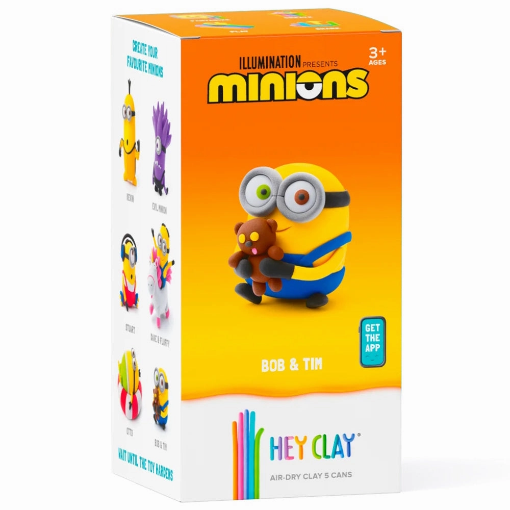 Hey Clay Minions - Bob and Tim, 5 Cans
