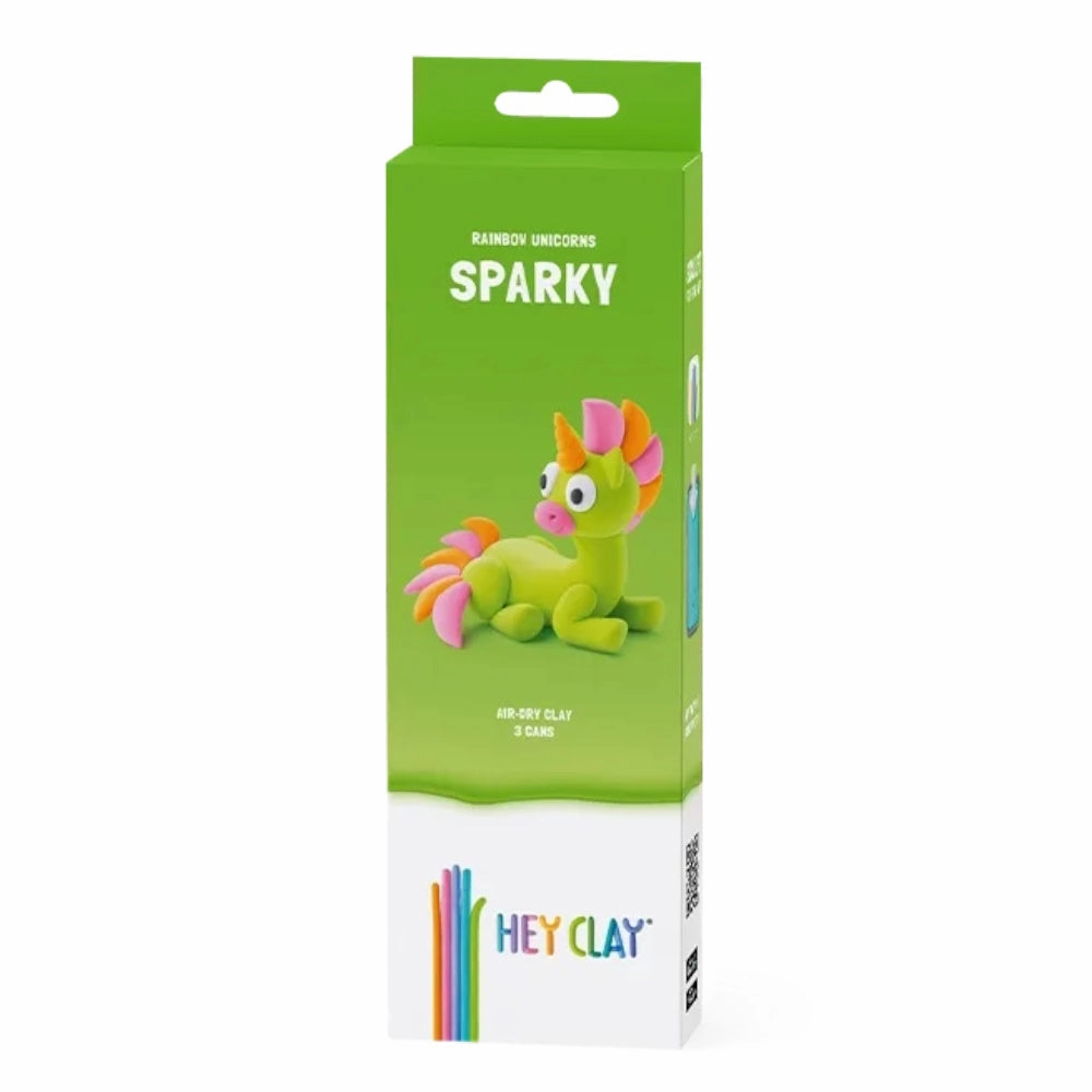 Hey Clay Rainbow Unicorn - Sparky