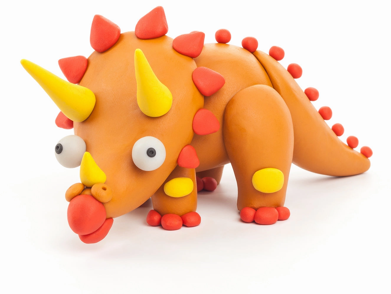 HEY CLAY, TRICERATOPS, 3 CANS