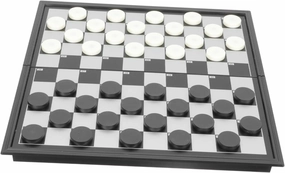 High-Grade Checkers Trainer Portable Chess Game Printing Easy to Carry