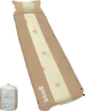 Himalaya Inflatable Camping Sleeping Mat Compact Camping Pad for Backpacking Hiking Lightweight Sleep Pad with Pillow Foam Sleeping Mat