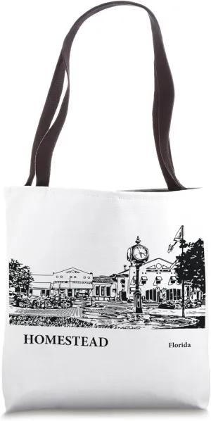 Homestead Florida Tote Bag