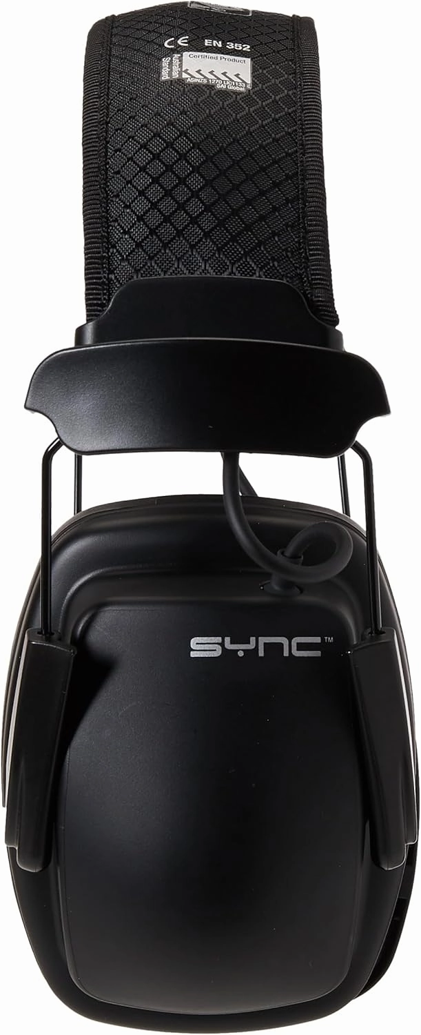 Honeywell Howard Leight by Sync Stereo MP3 Earmuff (1030110), Black