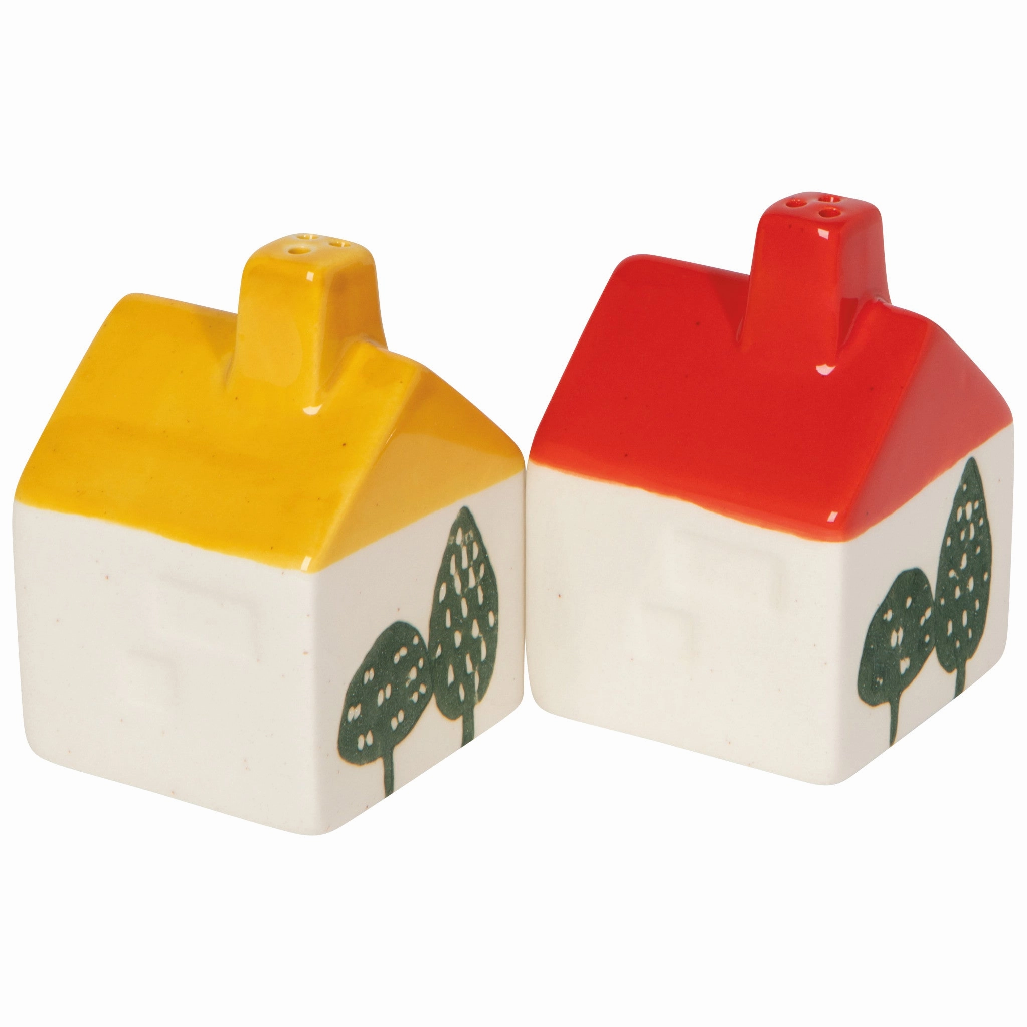Houses Salt and Pepper Shakers Set of 2