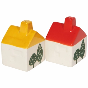 Houses Salt and Pepper Shakers Set of 2