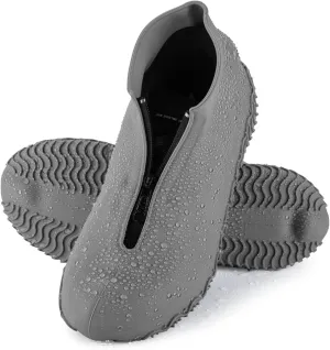HTHOY&GOWY Shoe Covers Waterproof Silicone Rain Overshoes for Kids Men and Women