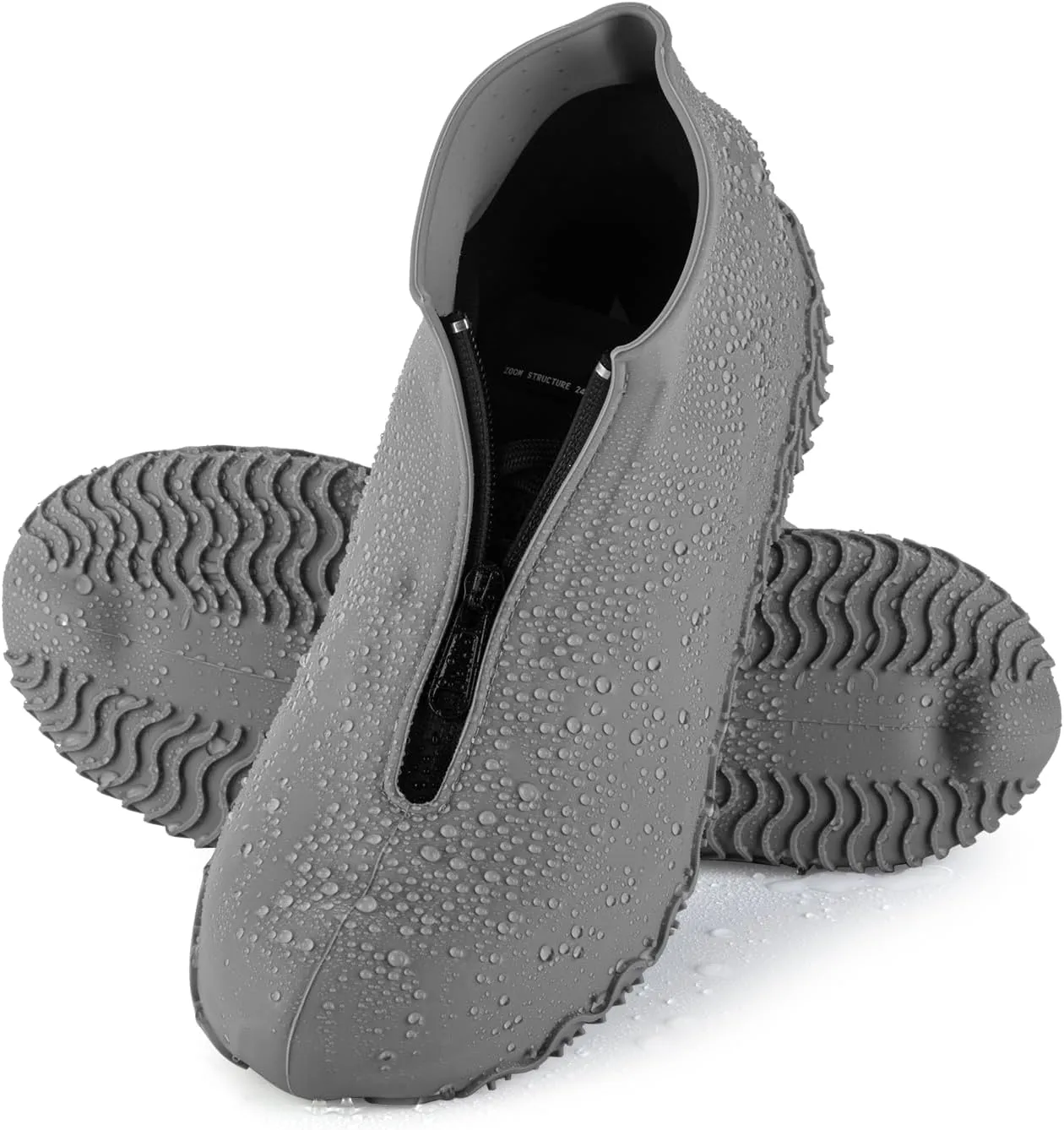 HTHOY&GOWY Shoe Covers Waterproof Silicone Rain Overshoes for Kids Men and Women