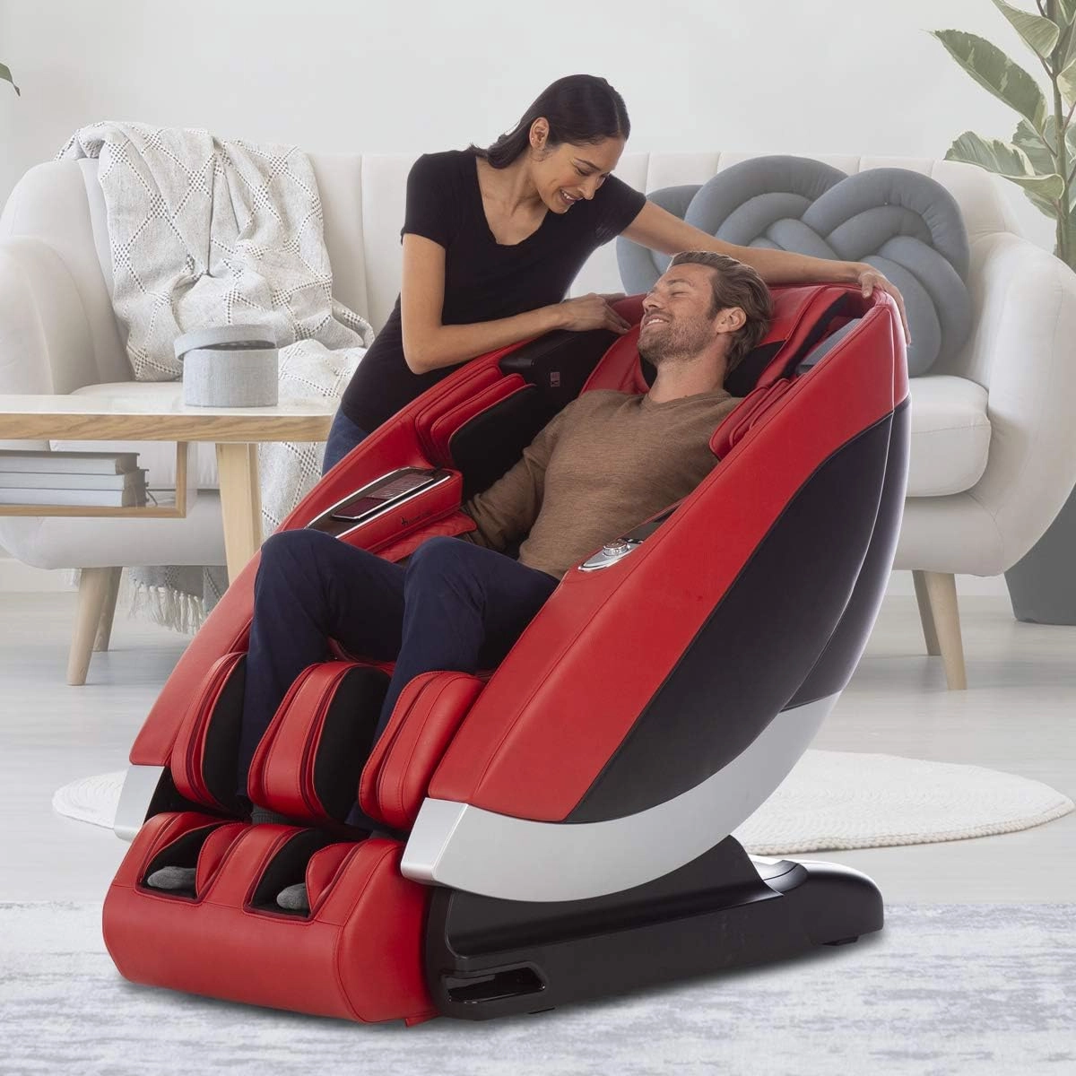 Human Touch Super Novo Zero Gravity Massage Chair - Virtual Therapist w/ Alexa, Cloud Touch Acupressure - 3D & 4D Full Body Massage, Stretch & Deep Tissue for Recovery - 38 Wellness Programs, Espresso