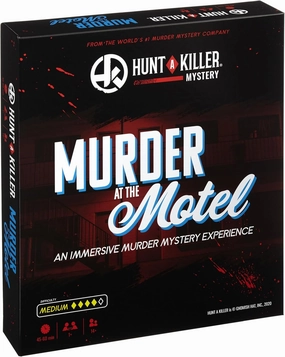 Hunt A Killer Murder at The Motel - an Immersive Murder Mystery Experience - for True Crime Fans with Evidence & Puzzles - Solve Crimes at Date Night or Family Game Night - Age 14 