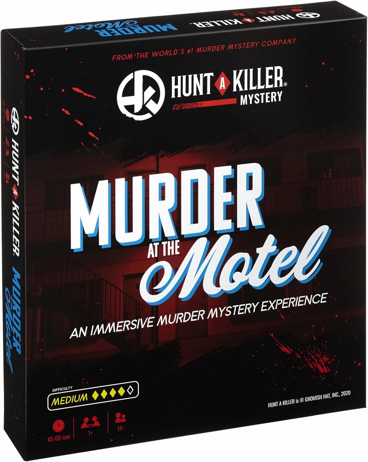Hunt A Killer Murder at The Motel - an Immersive Murder Mystery Experience - for True Crime Fans with Evidence & Puzzles - Solve Crimes at Date Night or Family Game Night - Age 14 