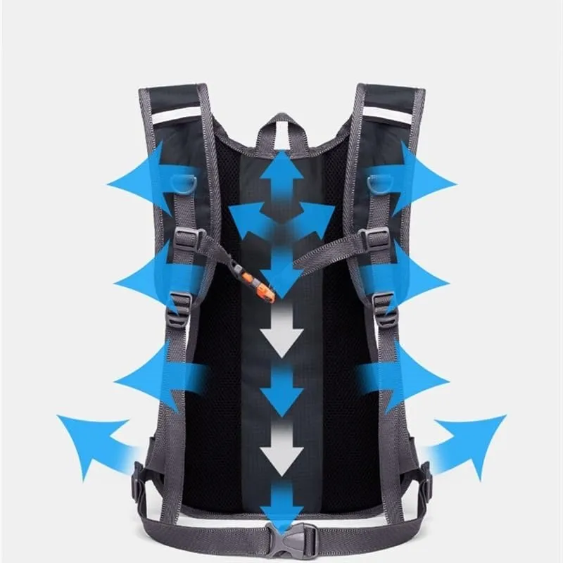 Hydration Pack - Lightweight Running Hydration Backpack For Men Women Hydration Backpack With Storage For Cycling, Hiking, Running, Climbing,Camping, Biking 2L Hydration Bladder Included(AL3601Black)