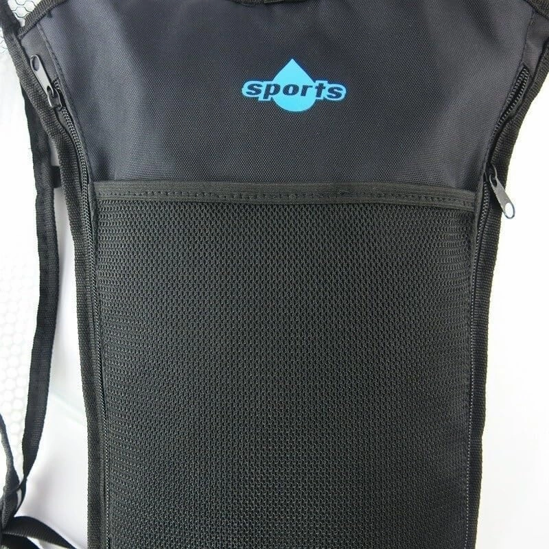 Hydration Pack - Lightweight Running Hydration Backpack For Men Women Hydration Backpack With Storage For Cycling, Hiking, Running, Climbing,Camping, Biking 2L Hydration Bladder Included(Silver 2L bla