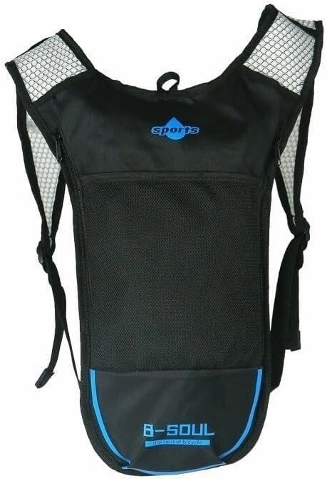 Hydration Pack - Lightweight Running Hydration Backpack For Men Women Hydration Backpack With Storage For Cycling, Hiking, Running, Climbing,Camping, Biking 2L Hydration Bladder Included(Silver 2L bla