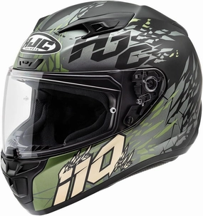 I10 Pitfall Adult Street Motorcycle Helmet - MC-4SF / 2X-Large