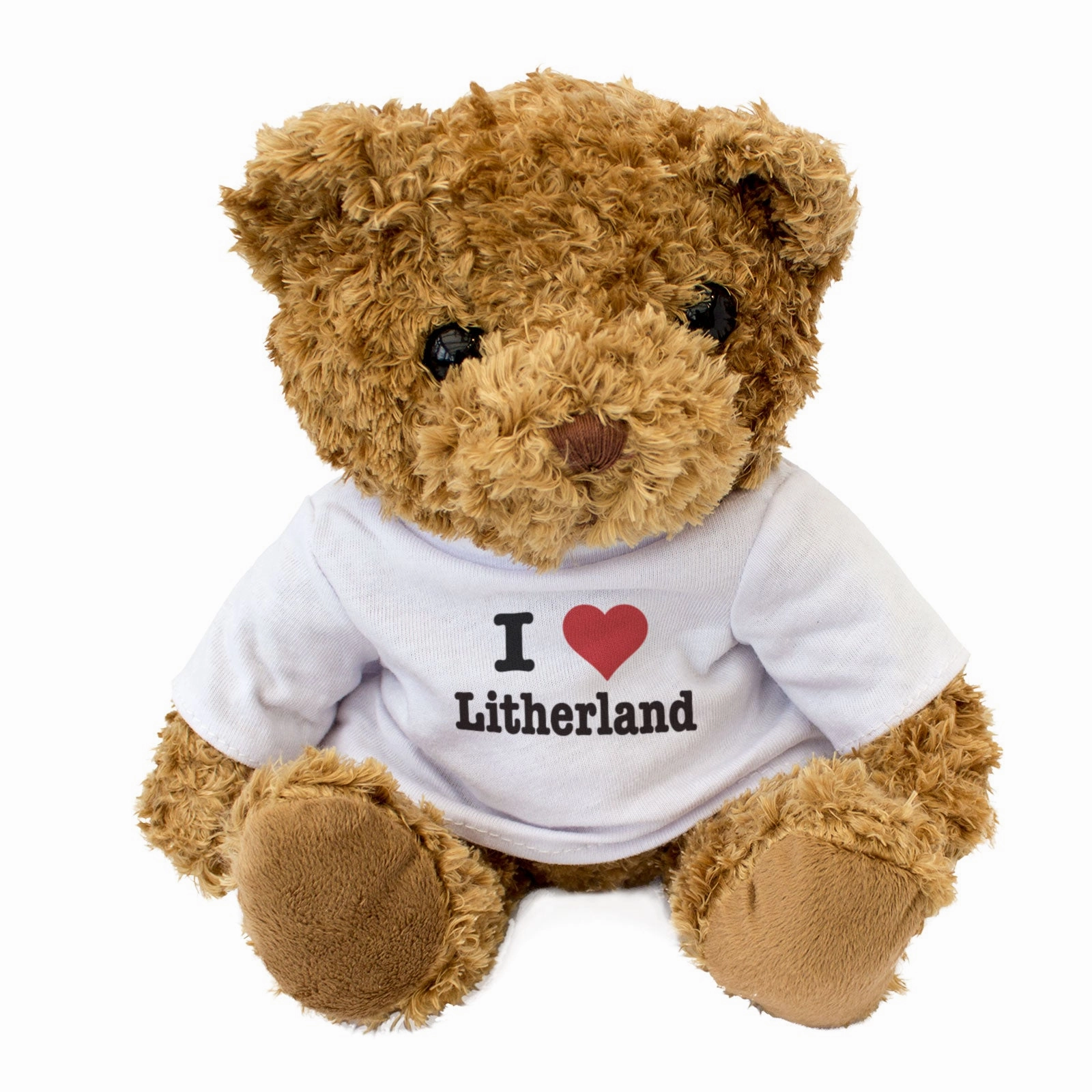 I LOVE LITHERLAND - Teddy Bear - Cute Cuddly Soft Adorable - Gift Present