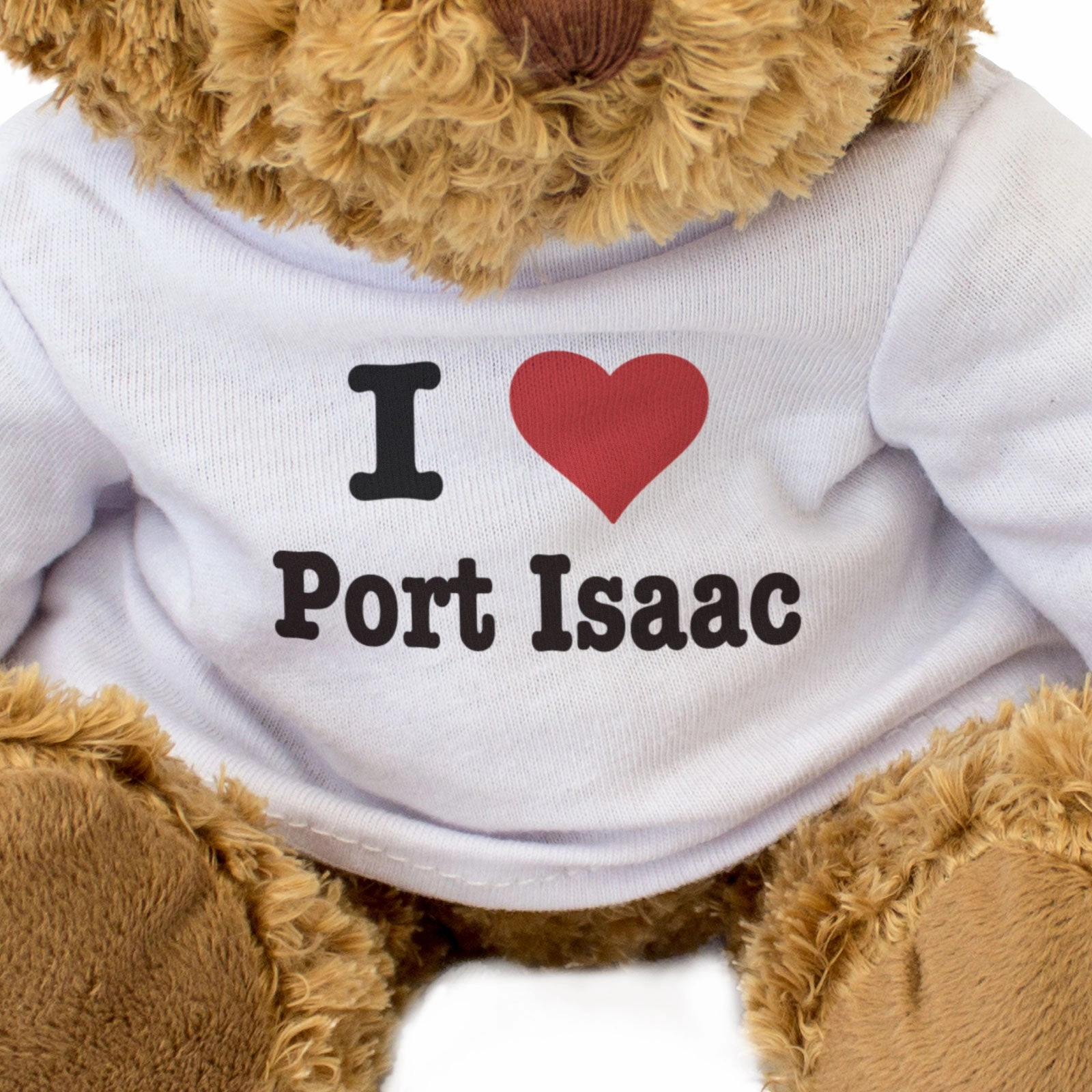 I LOVE PORT ISAAC - Teddy Bear - Cute Cuddly Soft Adorable - Gift Present